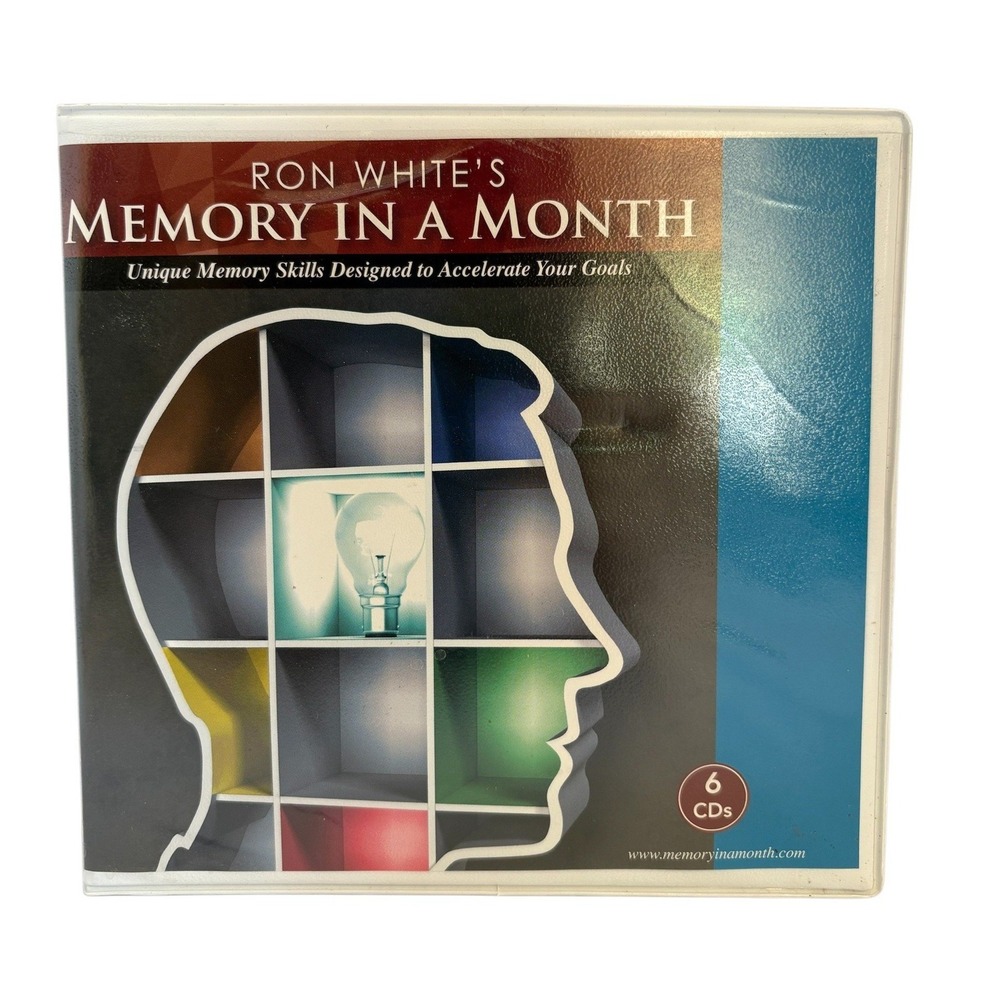 Ron White Memory in a Month 6-CD Audio‎ Program Memory Improvement Course 2008